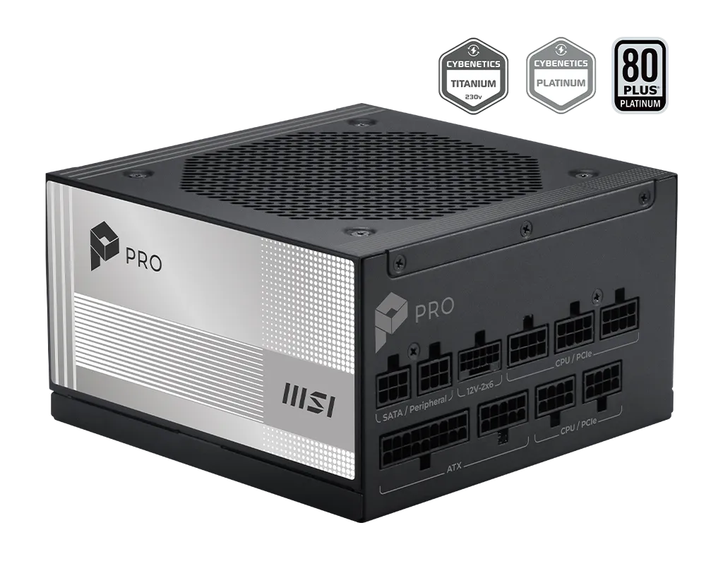 Burim energjie MSI MAG A1000GL PCIE5, 24 pin, 1000W 8