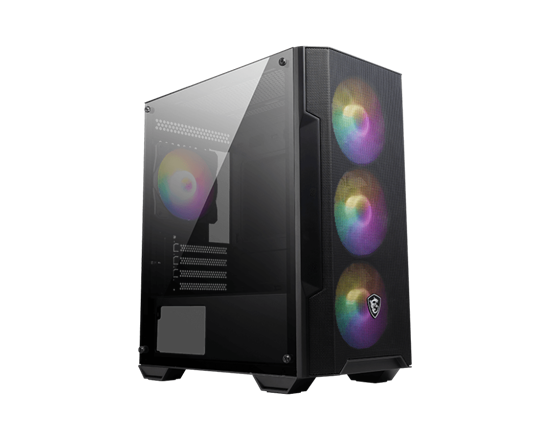 Kasë MSI MAG PANO 110R PZ / ATX Mid-Tower / Xham Panoramik 270° / 4x120mm ARGB / USB 3.2 Gen2 Type-C – Bardhë 6