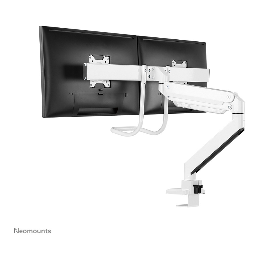 Mbajtëse për Monitor Neomounts NM-D775DXWHITE , 2 Monitorë , 10–32" , deri 8kg për monitor , sustë gazi , VESA 75x75 & 100x100 - Bardhë 7