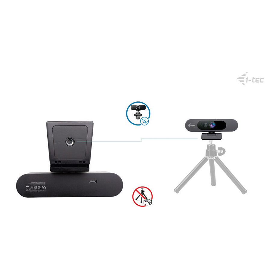 Webcam I‑TEC SOLOMON PRO 900 / 4K / AI Auto Framing - Zezë 6