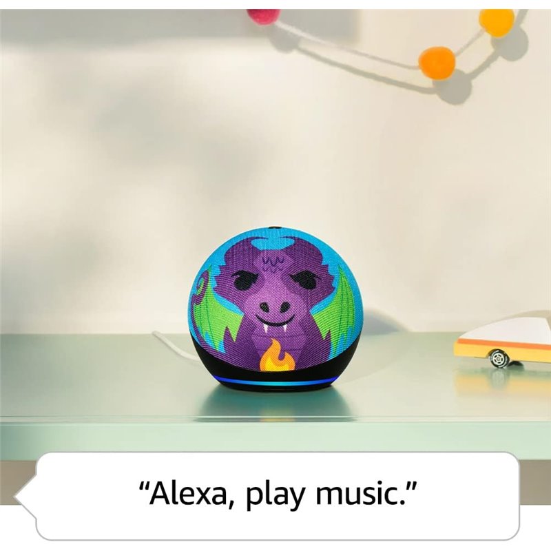 Altoparlant Inteligjent Amazon Echo Dot Kids (5th Gen) / Alexa / Wi-Fi / Bluetooth - Shumëngjyrësh 3