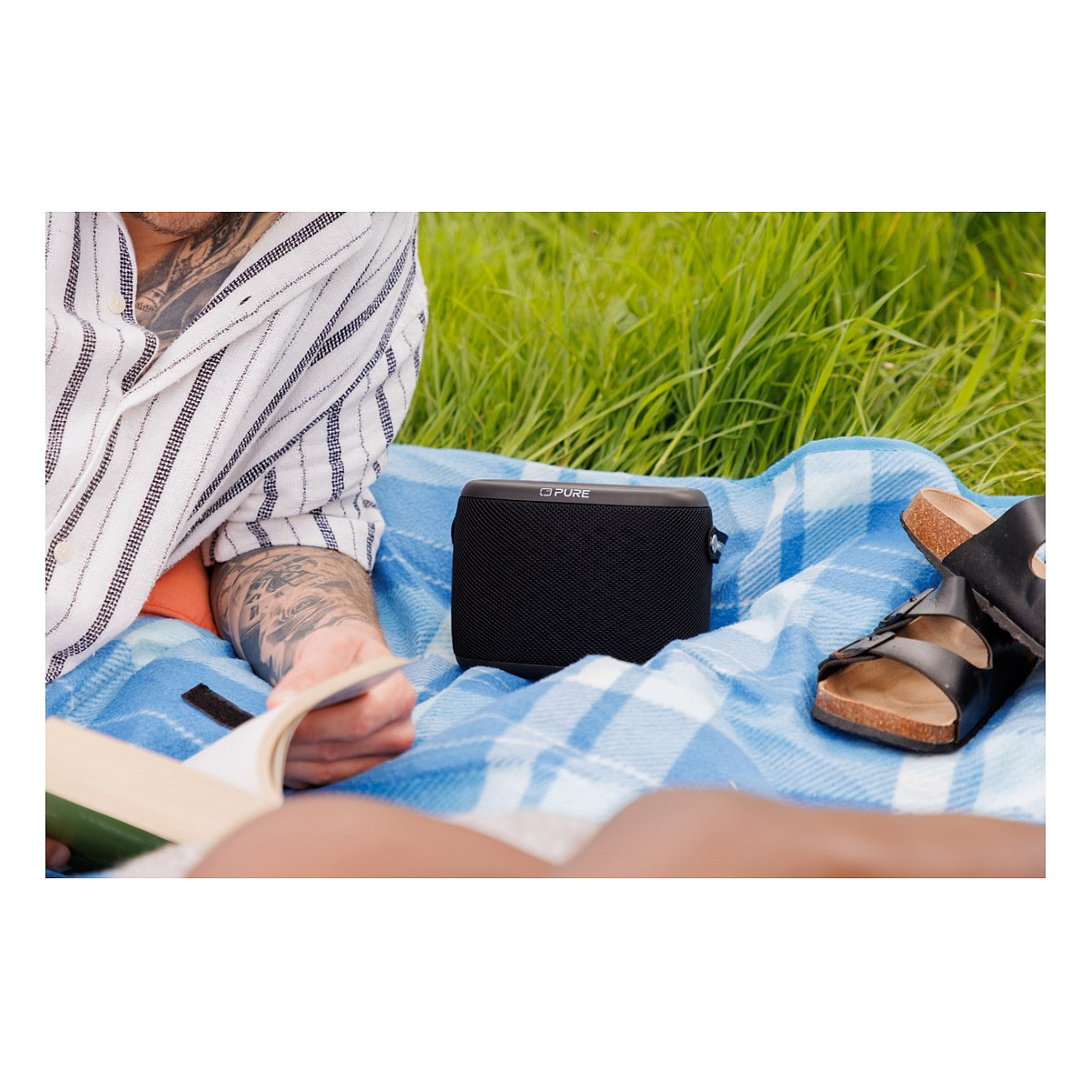 Radio Portative Pure Woodland, DAB+, FM, 10 W, Ekran 0.91", USB-A, USB-C 7