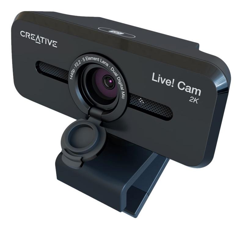 Webcam Creative Live! Cam Sync V3 / 73VF090000000 / 5MP / 2K QHD 2560×1440 / 30fps / 95° / 4X Digital Zoom / Dual Mikrofon – Zezë 3