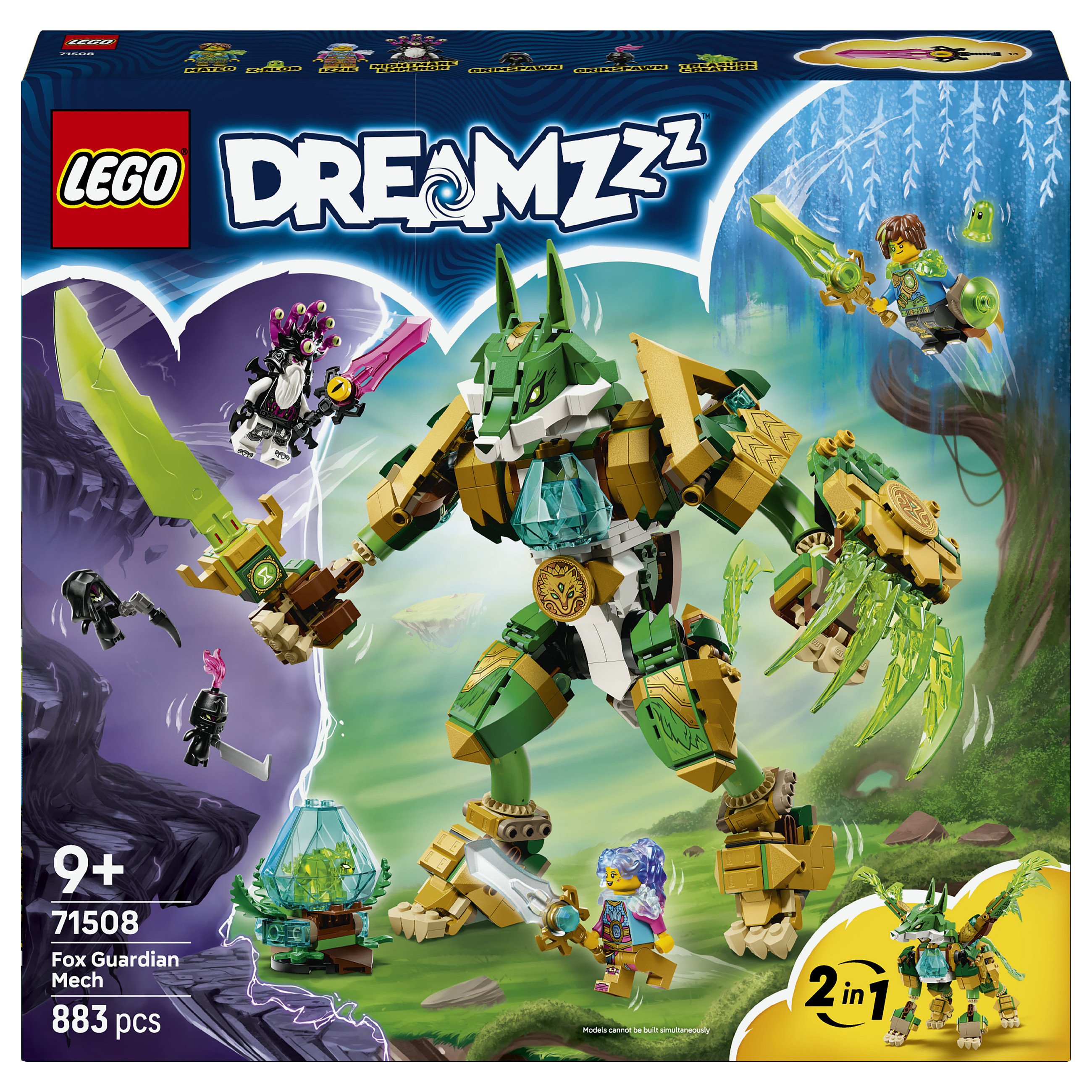 LEGO DREAMZzz Fox Guardian Mech 71508