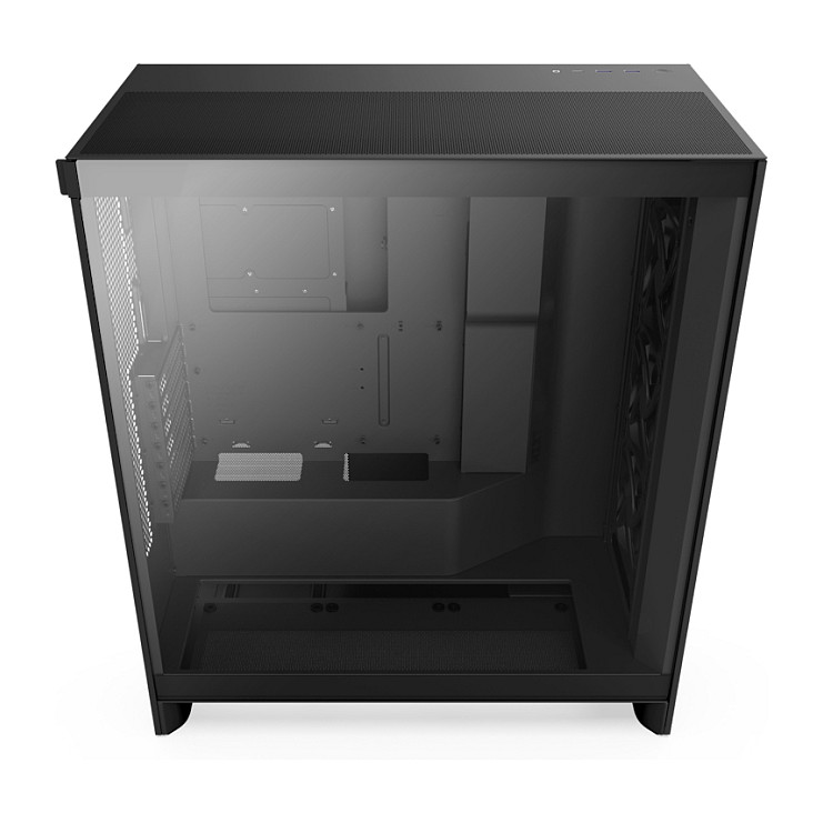 Kasë NZXT H7 Flow TG CM-H72FB-01 -Zezë thumbnail 3