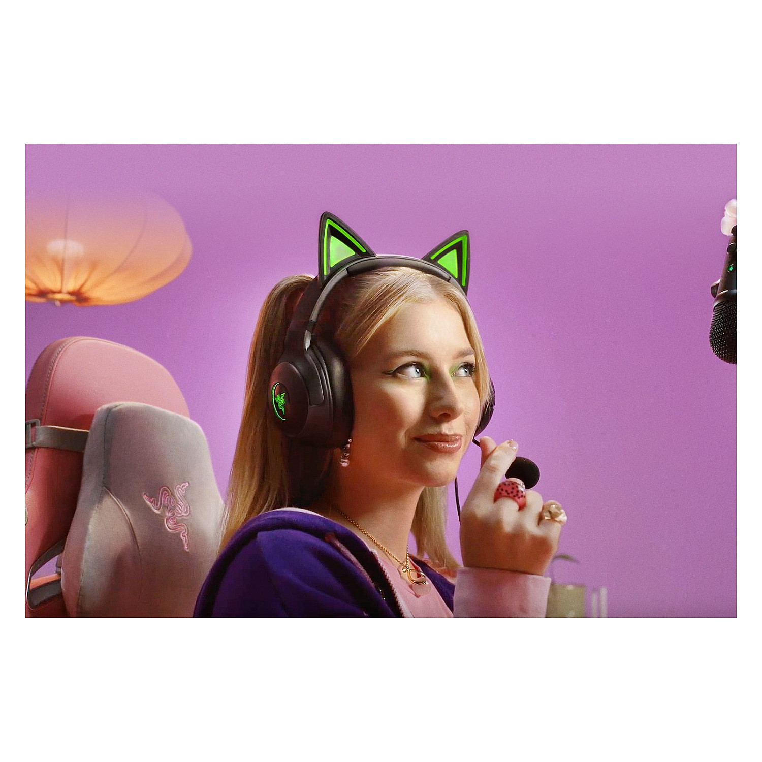 Kufje Gaming Razer Kraken Kitty V2 / USB-A – Zezë thumbnail 5