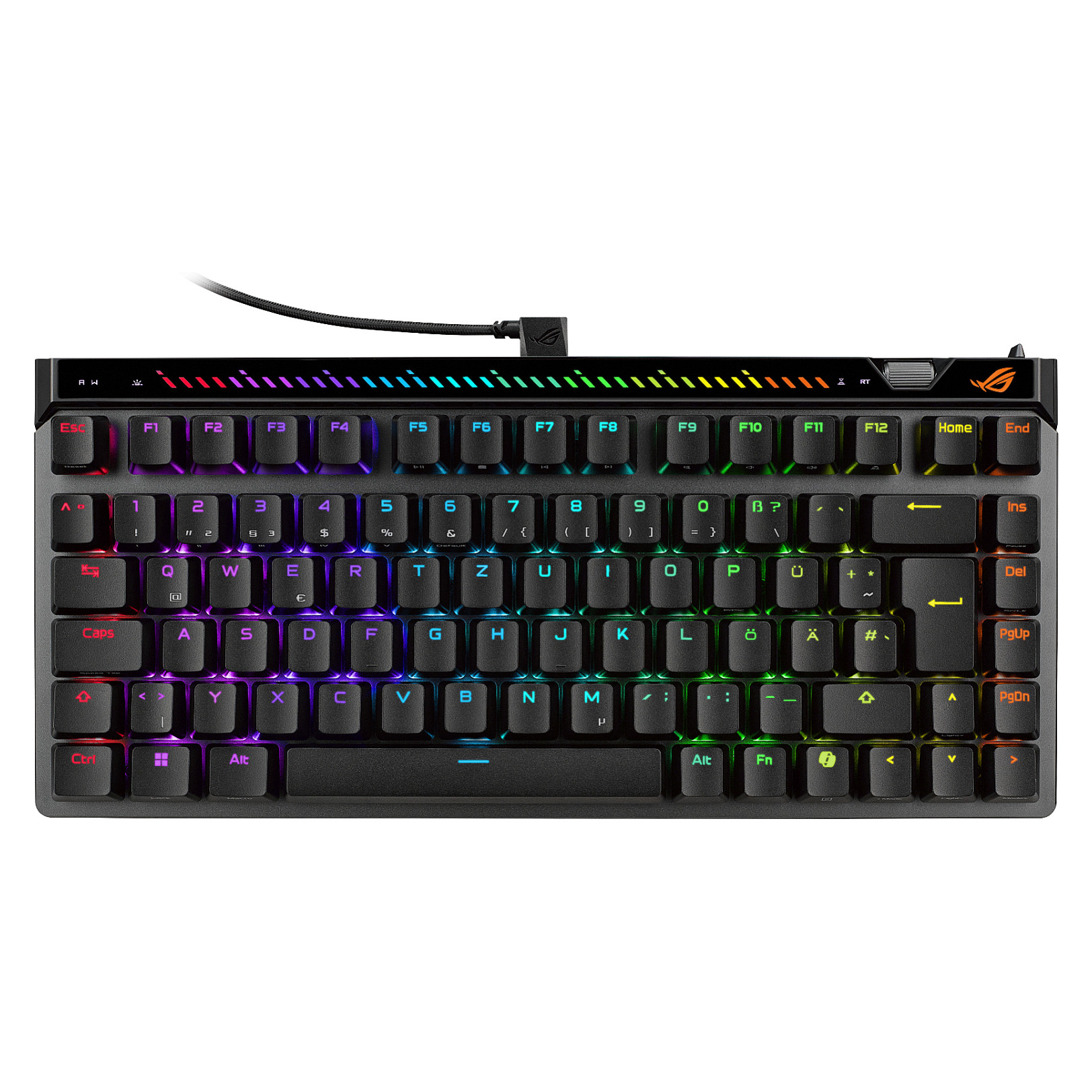 Tastierë Gaming ASUS ROG Falchion Ace 75 HE / Wired / German Language - Zezë