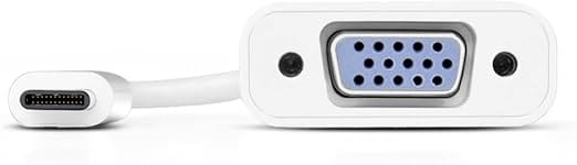 Konvertues USB Type-C në VGA / 20cm / I bardhë 2