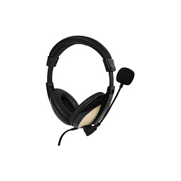 Kufje me kabllo LogiLink HS0011A / Stereo / 2 × 3.5 mm / 20–20000 Hz / 2.2 m - Zezë/Ari 4