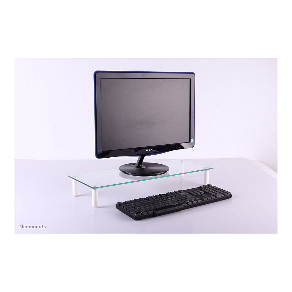 Mbajtëse për Monitor Neomounts NSMONITOR10 / 1 Monitor / deri 25kg / 56x21cm / Lartësi e Rregullueshme 8cm - Transparente 7