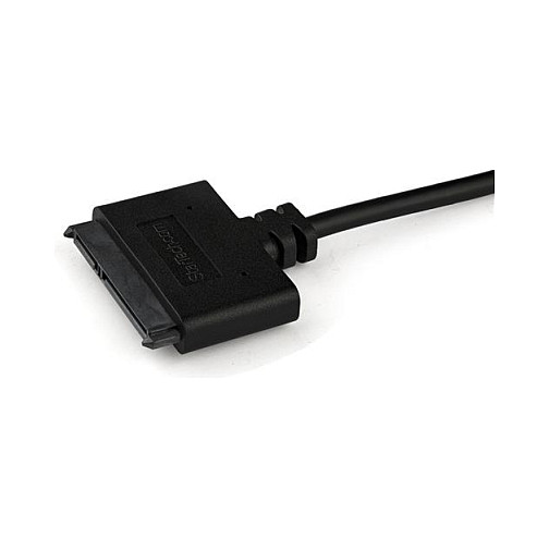 Kabllo USB StarTech.com USB3S2SAT3CB, USB 3.0, USB-A në SATA 2.5", 5 Gbps, UASP, 0.5 m - Zezë 2