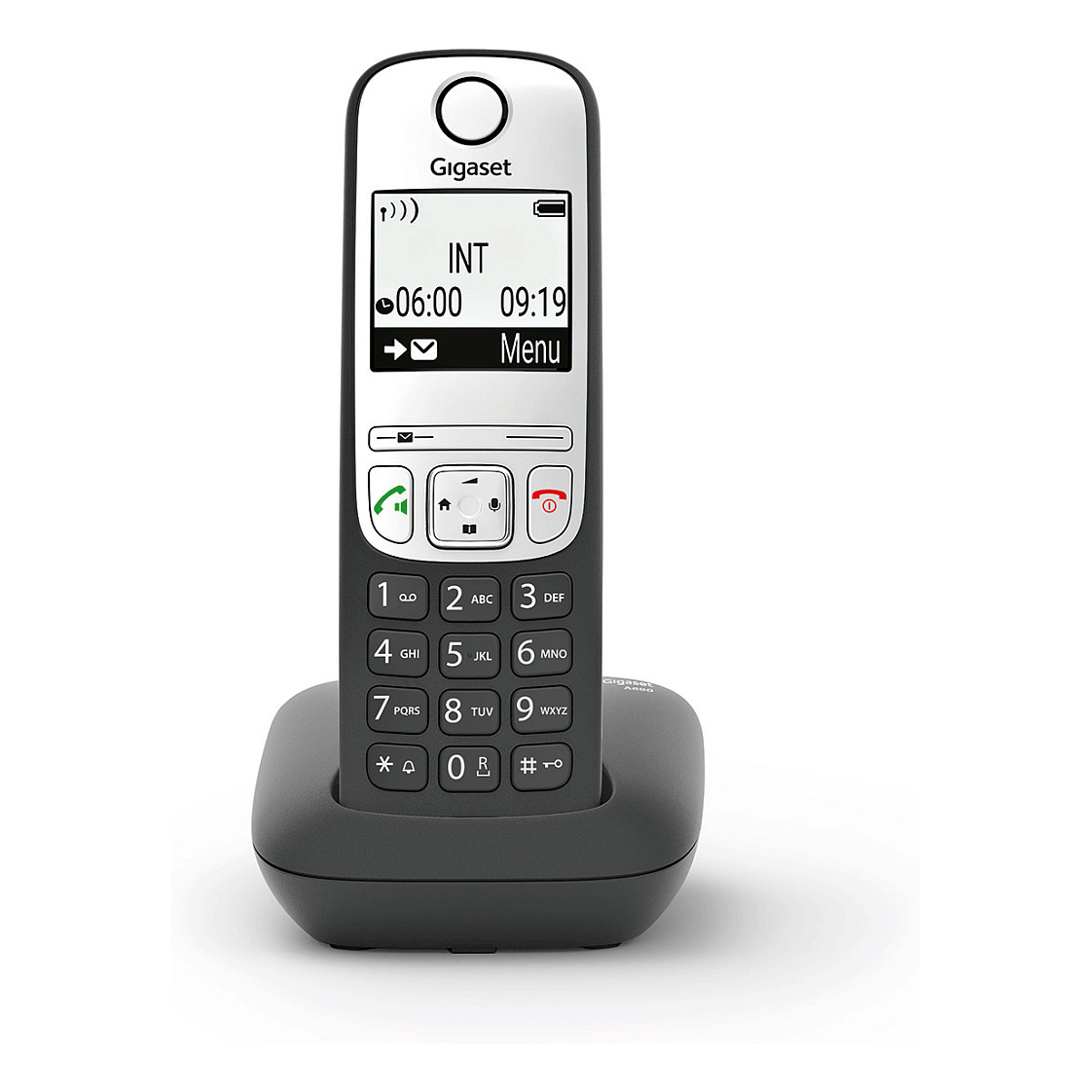 Telefoni thjeshtë analog A690 DECT - Zezë / Argjend thumbnail 2