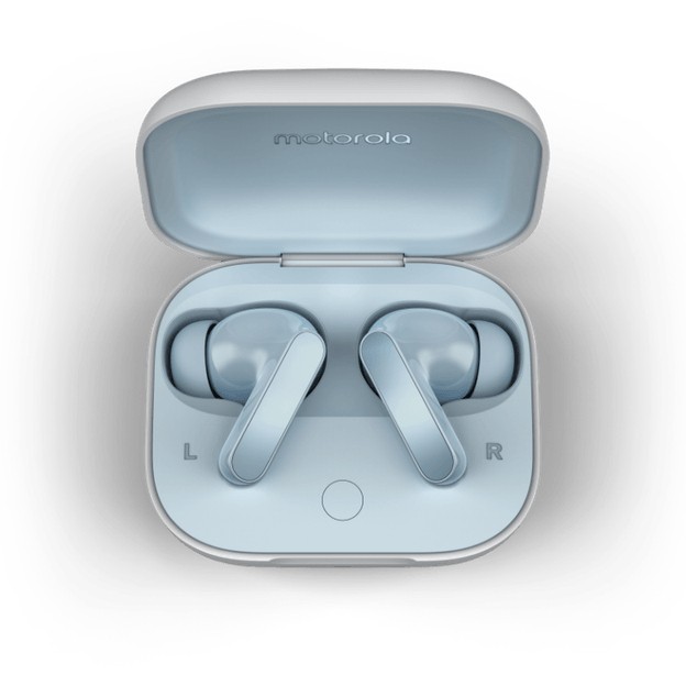 Kufje pa Kabllo Motorola Moto Buds / Bluetooth 5.3 / ANC / Dolby Atmos / 12.4 mm / 42 orë - Blu e Çelët 3