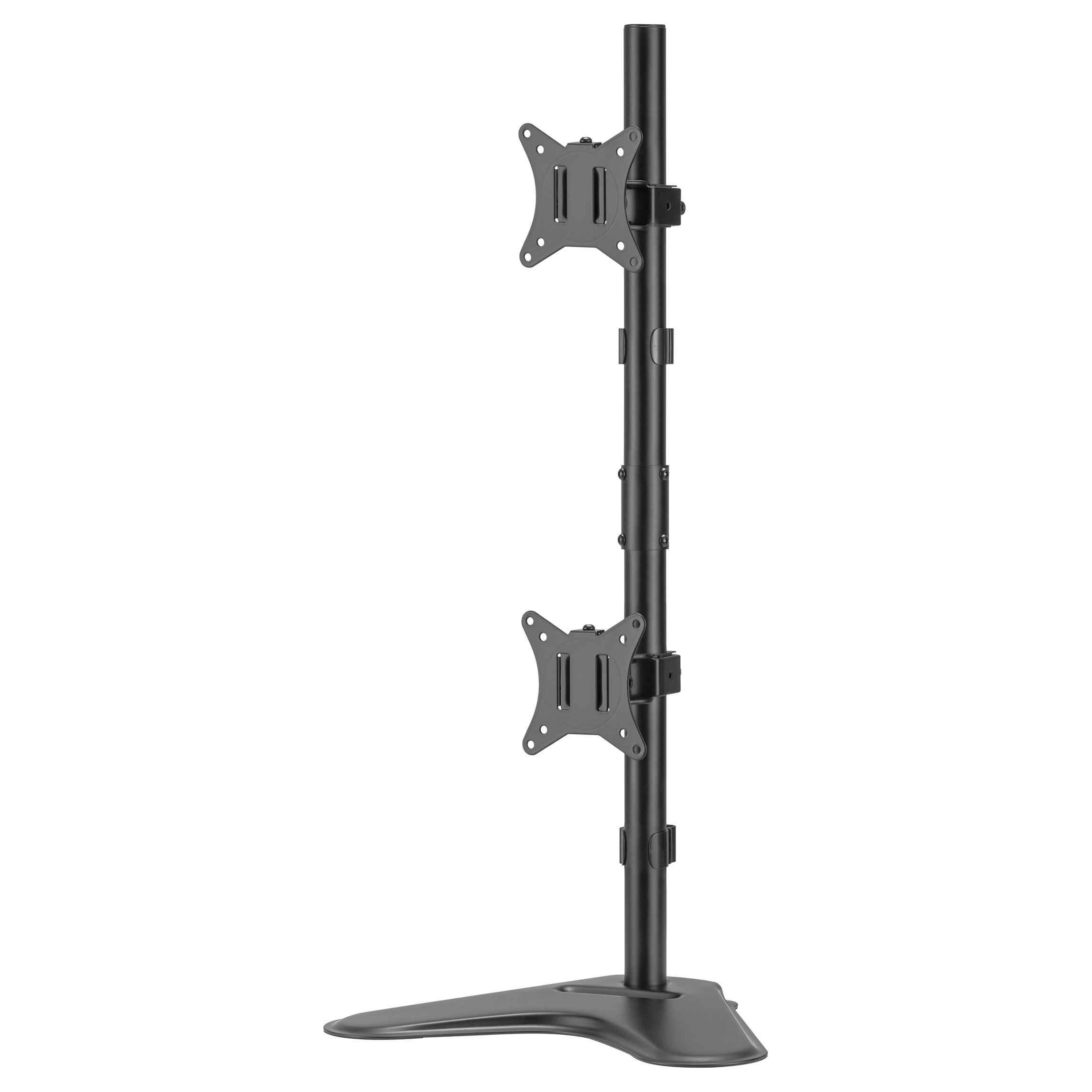 Mbajtëse për Monitor Equip 650128 / 2 Monitorë / 17–32" / deri 9kg për Monitor / VESA 75x75 & 100x100 / Vertikale / Lartësi e Rregullueshme - Zezë 3