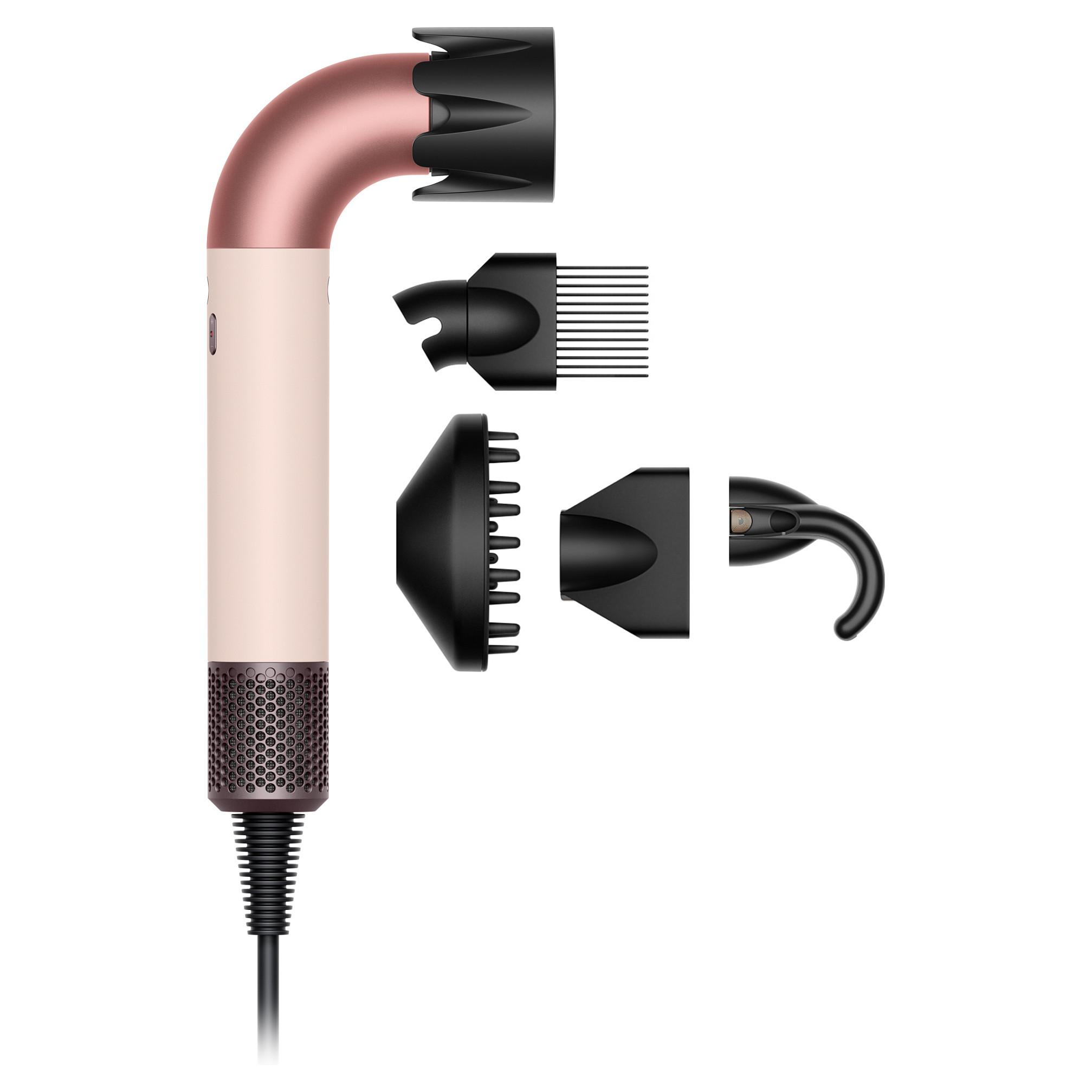 Tharëse për Flokë Dyson Supersonic Nural HD16, 1600W, 3 Shpejtësi, 4 Temperatura, Jonizues, Sensor Nural - Kuqe, Ari 6