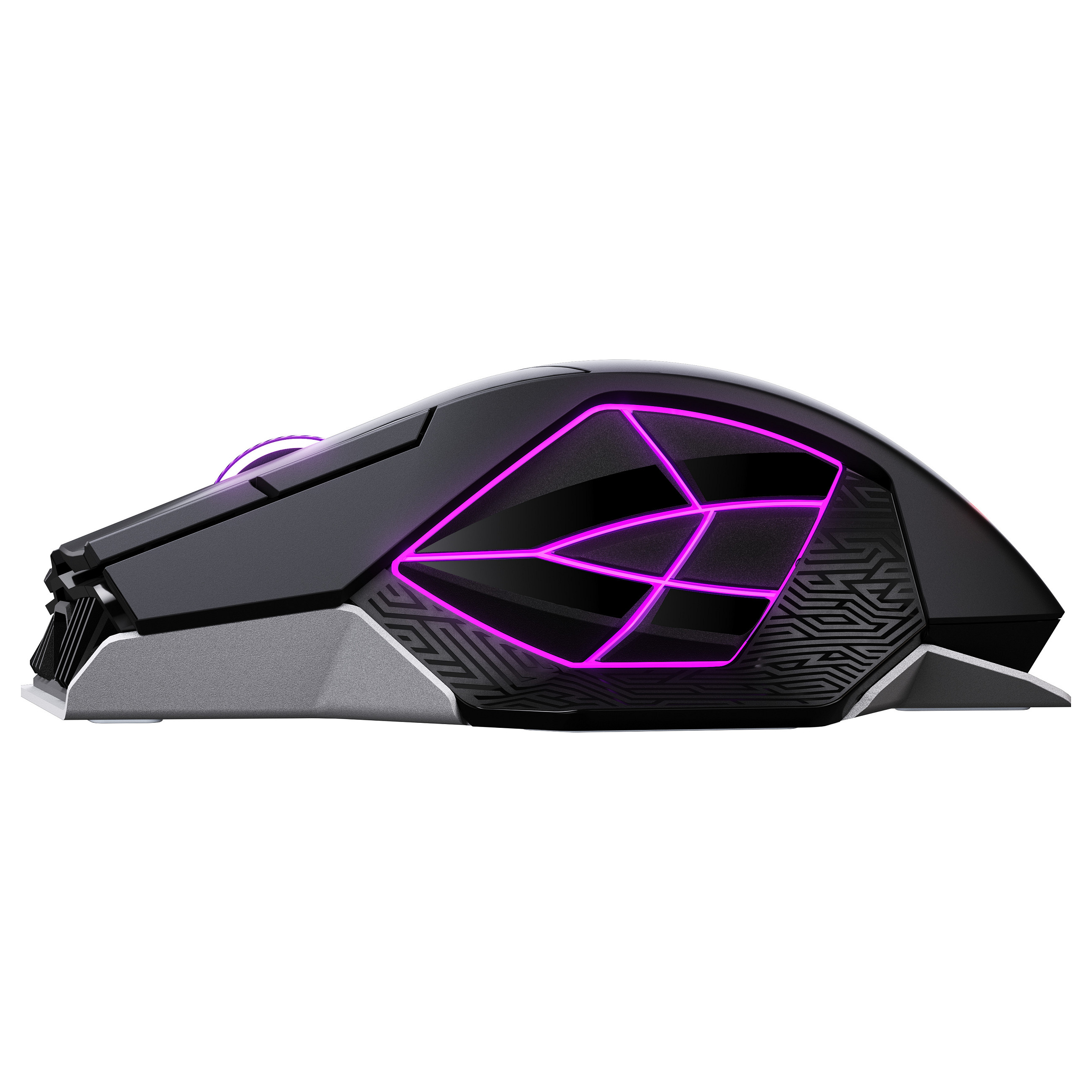 Maus Gaming  ASUS ROG SPATHA X 65K, 65.000 DPI, 12 Butona, Wireless, Bluetooth, USB-C – Zezë 2