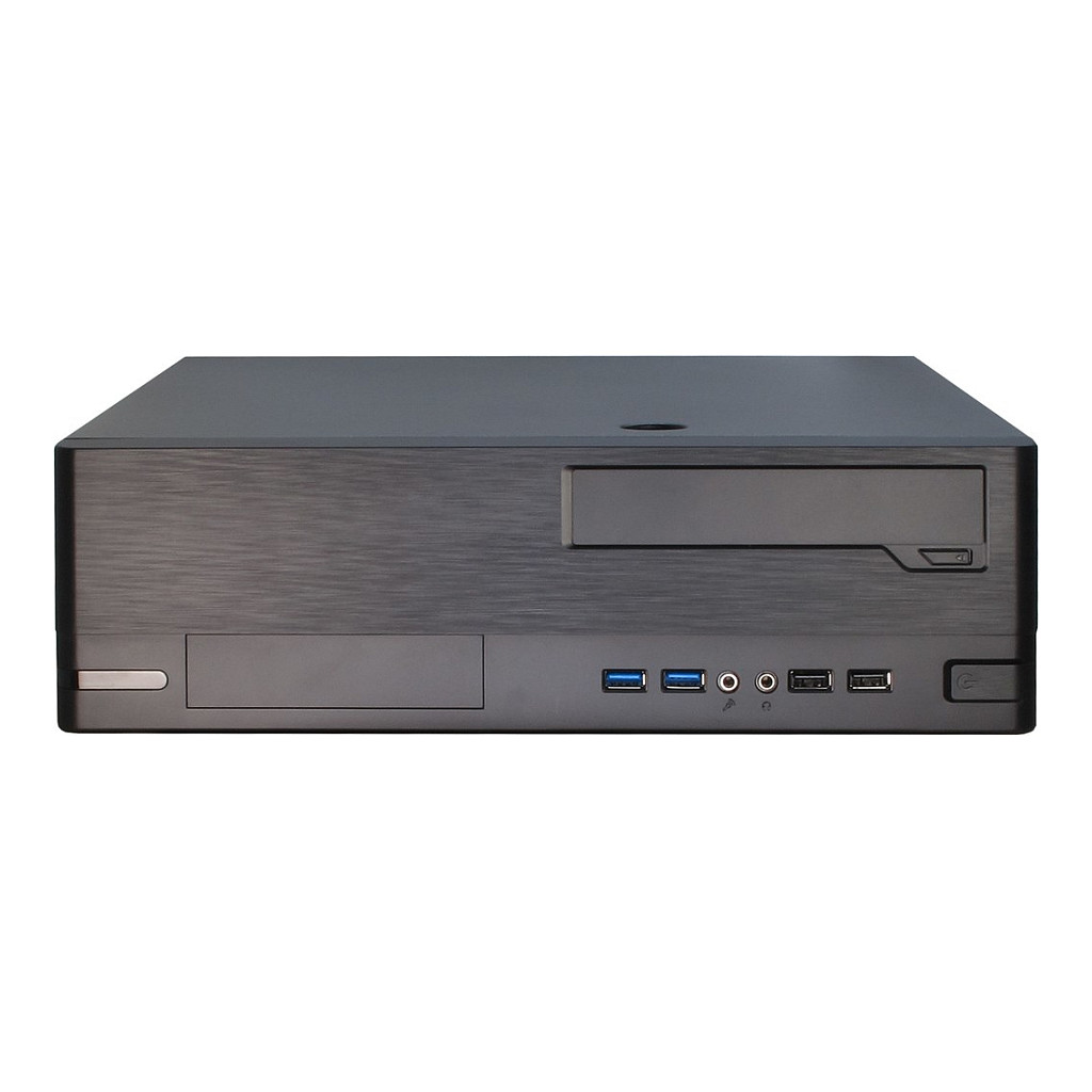 Kasë Mini Inter-Tech IT-502 Desktop - Zezë thumbnail 4