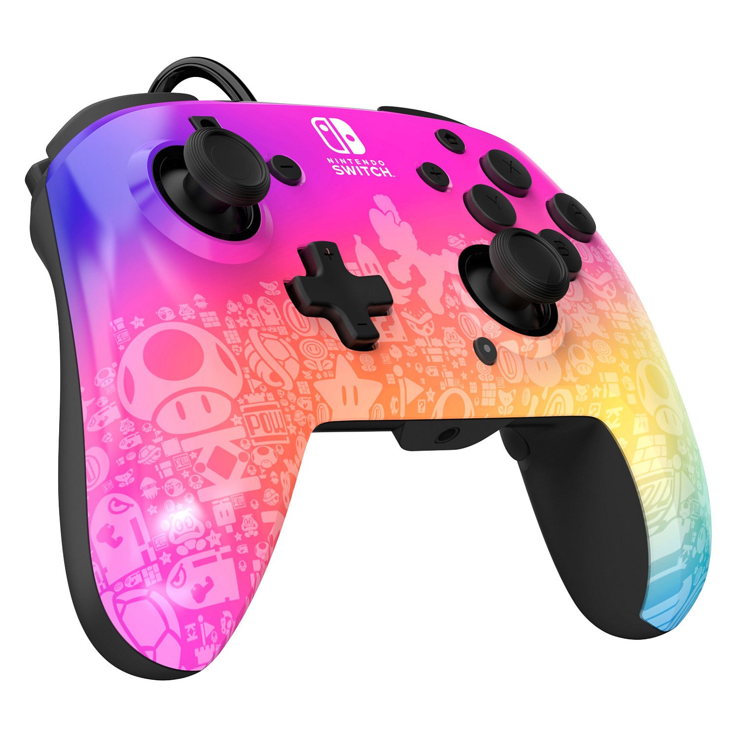 Kontroller Nintendo PDP Rematch Star Spectrum Switch - With Colors 6