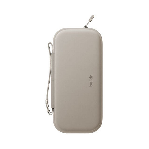 Këllëf për Konzolë Belkin ENA002HQSA / Nintendo Switch 2 / Rezistent ndaj Goditjeve / Hapësirë për 12 Lojëra / AirTag / 293 × 145 × 46 mm – Bezhe 9