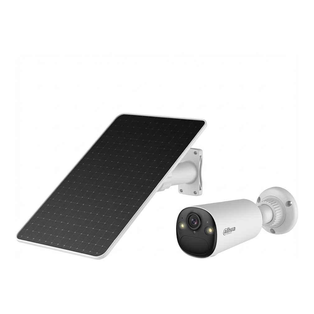 Panel Solar për Kamera Sigurie Dahua DH-PFE311-M0508, 8 W, USB-C, 5 V DC, IP66 - Bardhë