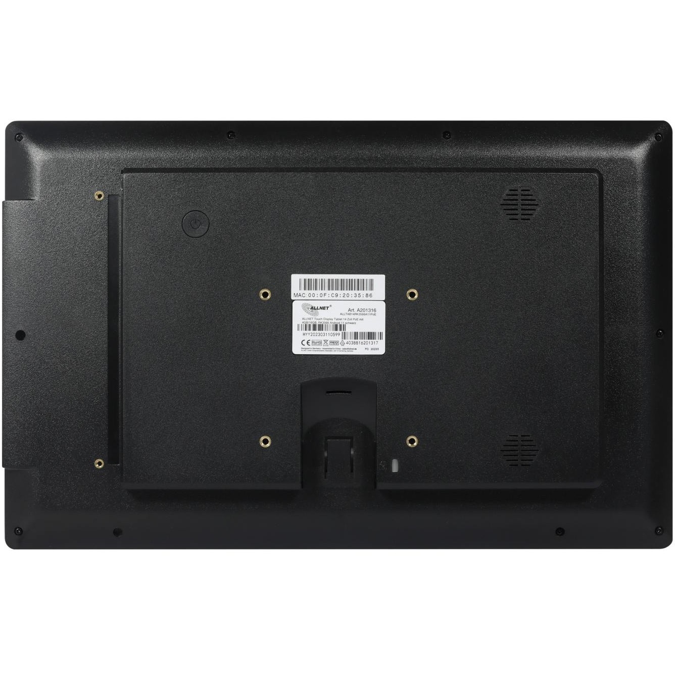 Tablet ALLNET PrimeOne-140 / 14" IPS / 8GB / 64GB / RK3568 / Android 13 / PoE - Zi 3