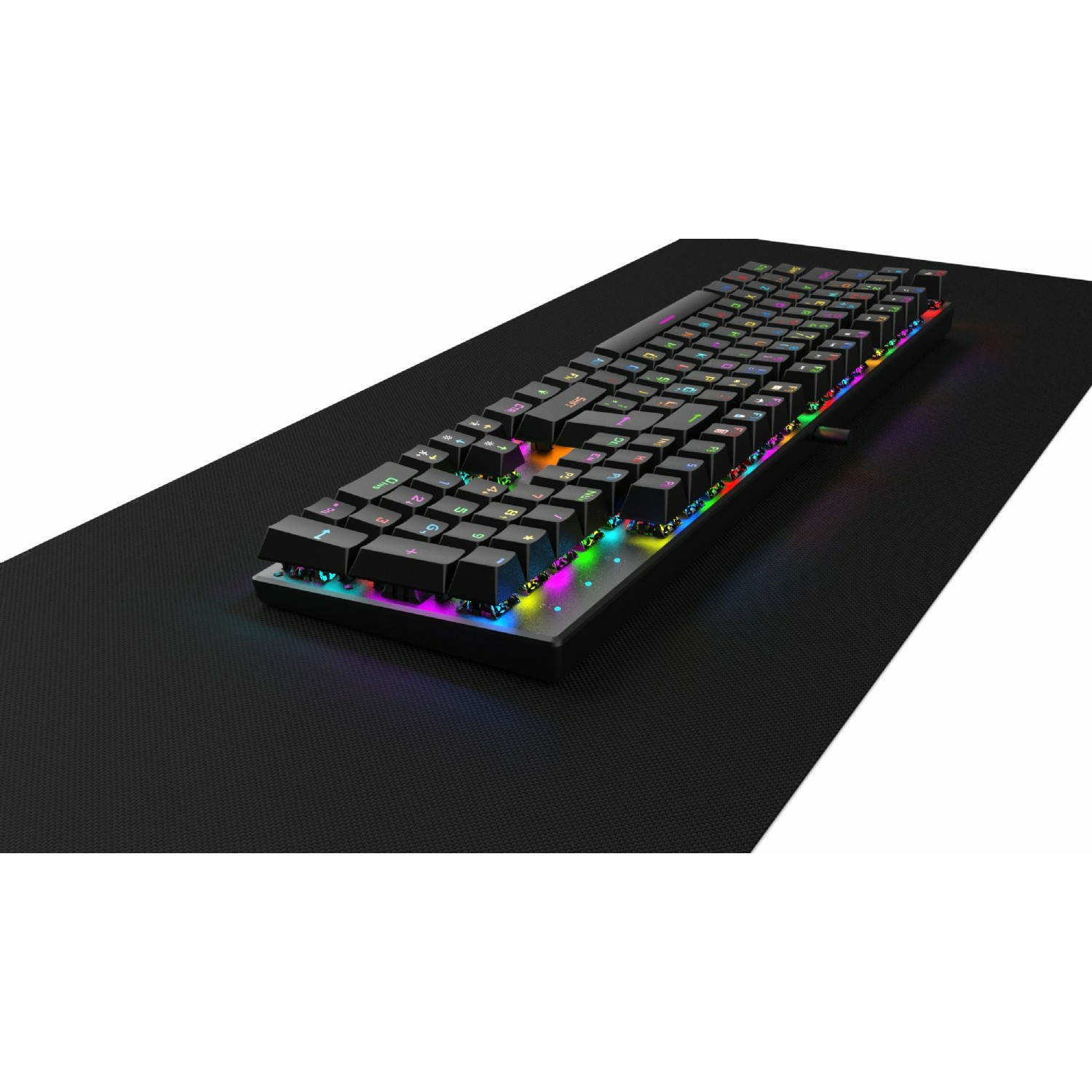 Tastierë Gaming INCA IKG-443 Empousa 100% / Mekanike / Red Switch / RGB / USB / 12 Multimedia Keys - Zezë 6