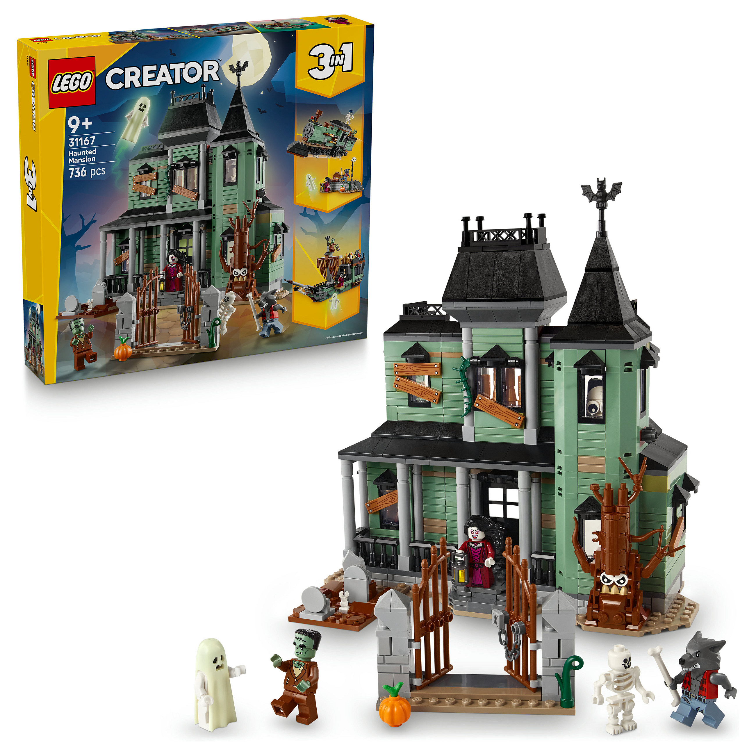 LEGO Creator Haunted Mansion thumbnail 2