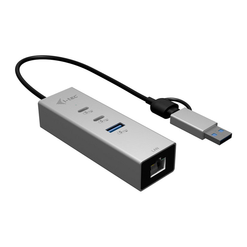 Hub i-tec CAHUBMETAL2A2CPD / 2x USB-C + 2x USB-A / 5Gbps / 85W PD – Argjend 9