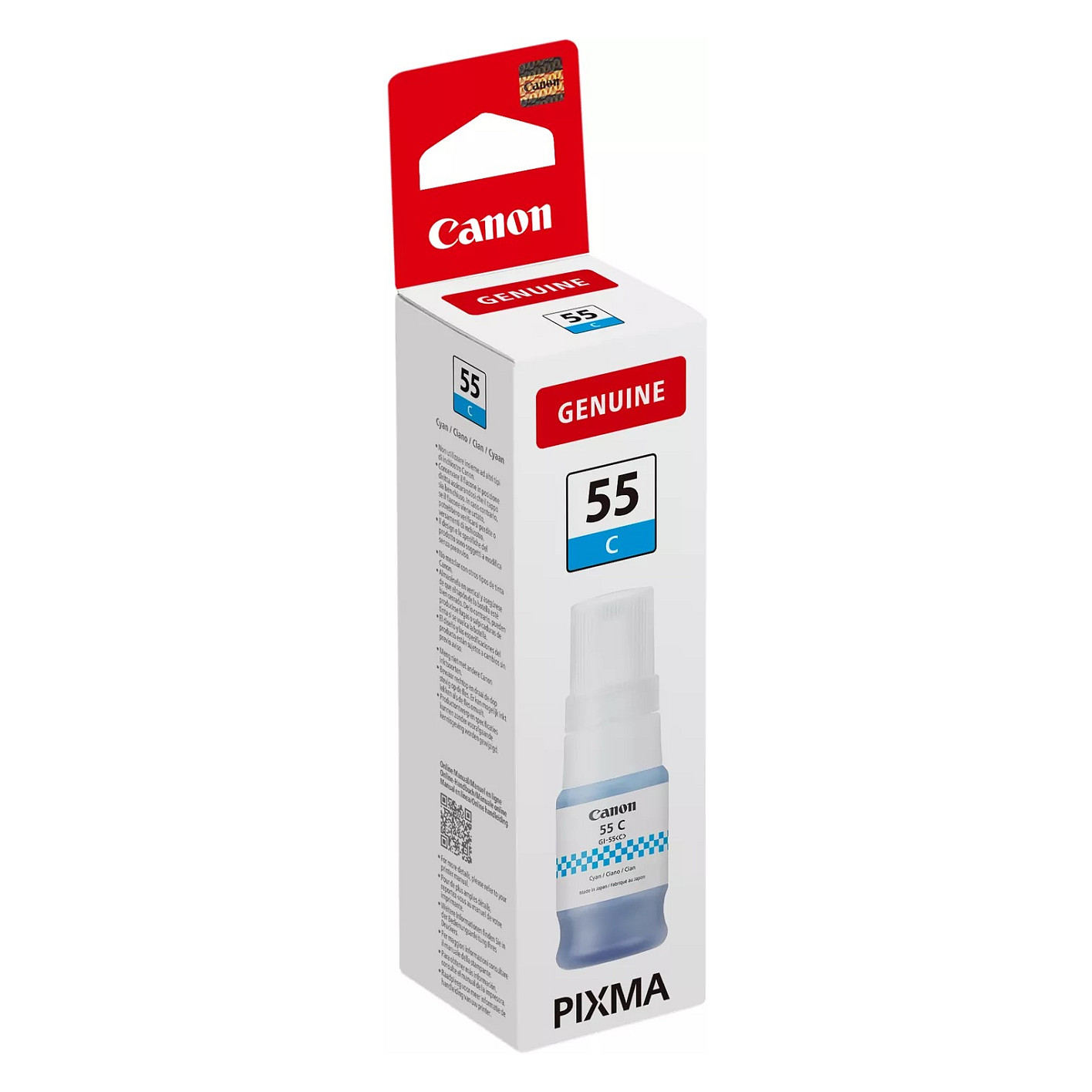 Ink Canon GI-55C, 40 ml - Blu thumbnail 3
