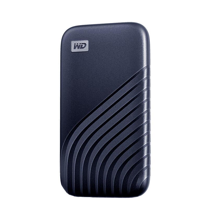 External SSD WD My Passport, 1TB, USB-C, USB 3.2 Gen 2, Enkriptim AES 256-bit – Blu e errët 2