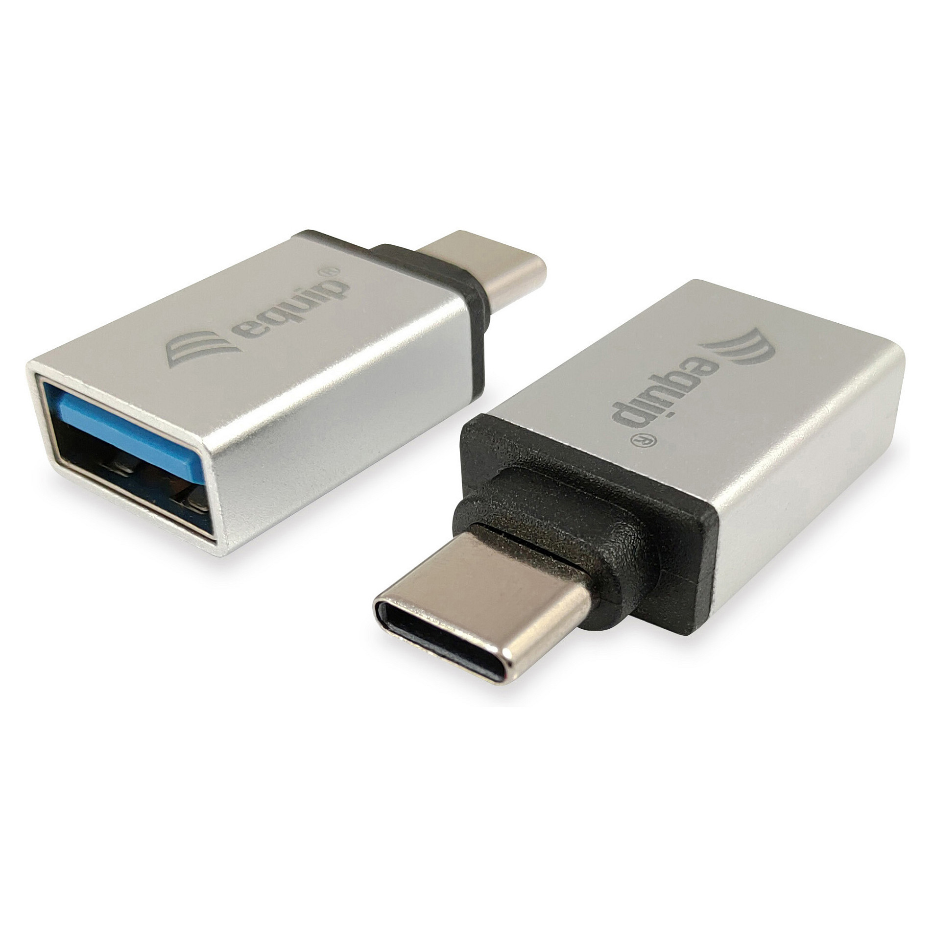 Kabllo USB Equip USB-C në USB 3.0 / 2 Copë - Argjend thumbnail 3
