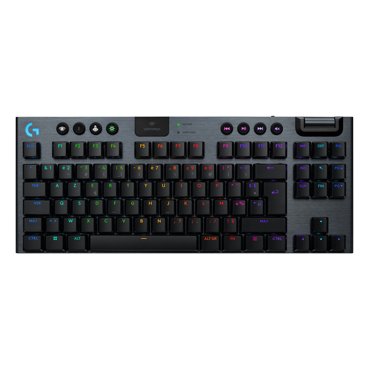 Tastierë Gaming Logitech G515 Lightspeed TKL GL Tactile / Wired & Wireless / QWERTY – Bardhë 4