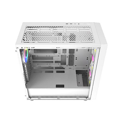 Kasë Midi Tower CoolerMaster MasterBox 600 Lite – Bardhë thumbnail 3