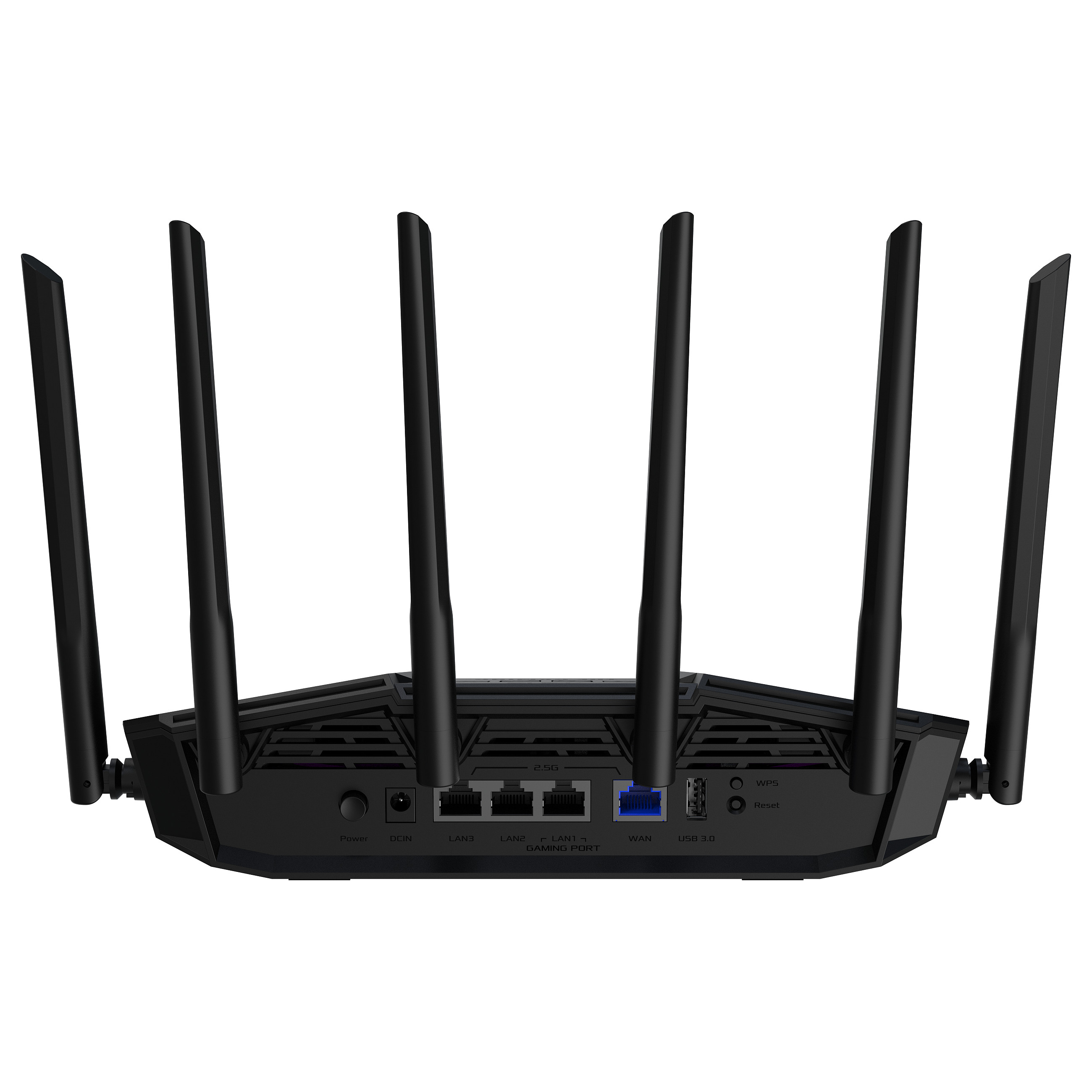 ASUS TUF Gaming BE6500 Wi-Fi 7 Dual-Band Gaming Router – BE6500, 4× 2.5GbE, 6 Antena, MLO, Gaming Port 5