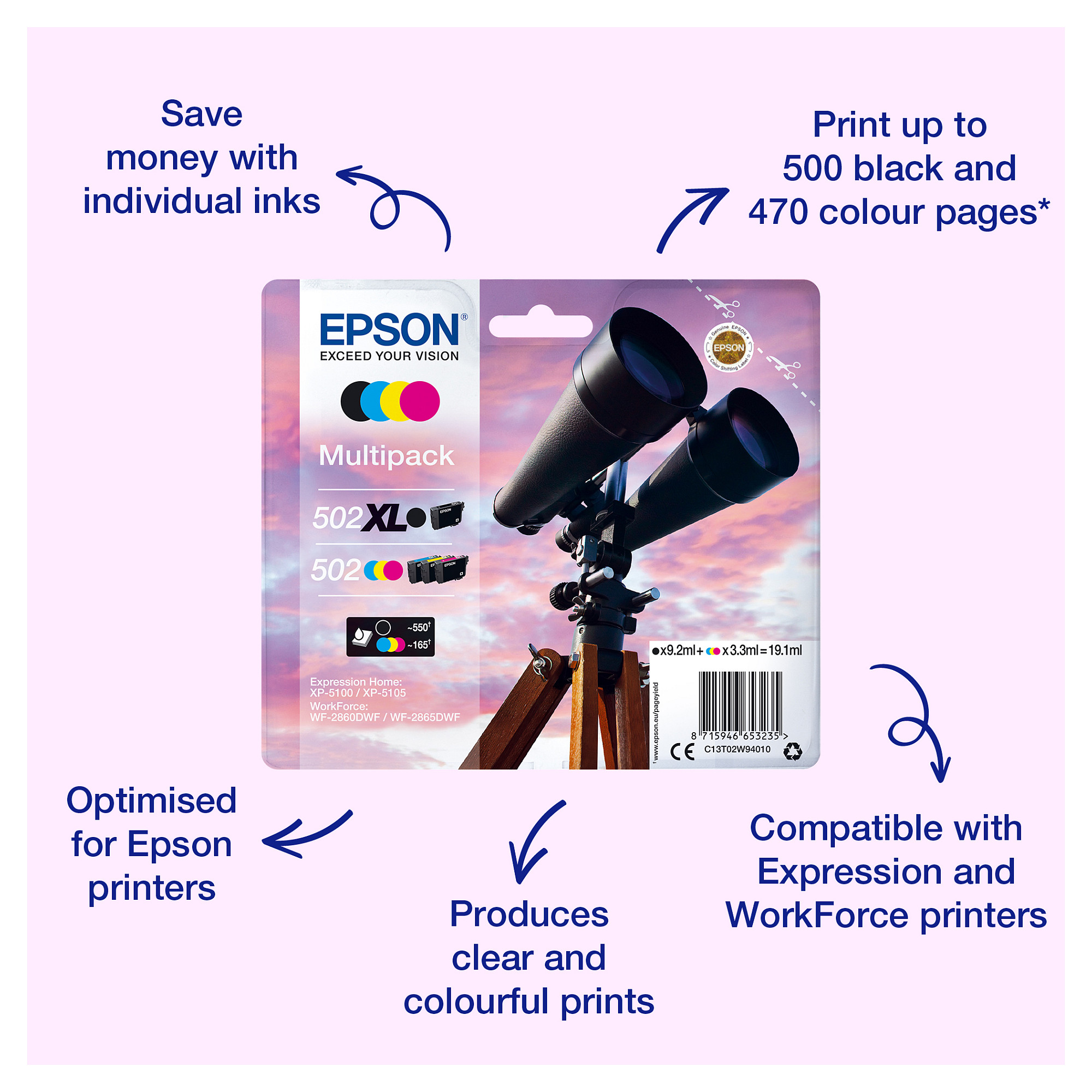 INK Epson C13T02V24010 – Blu thumbnail 2