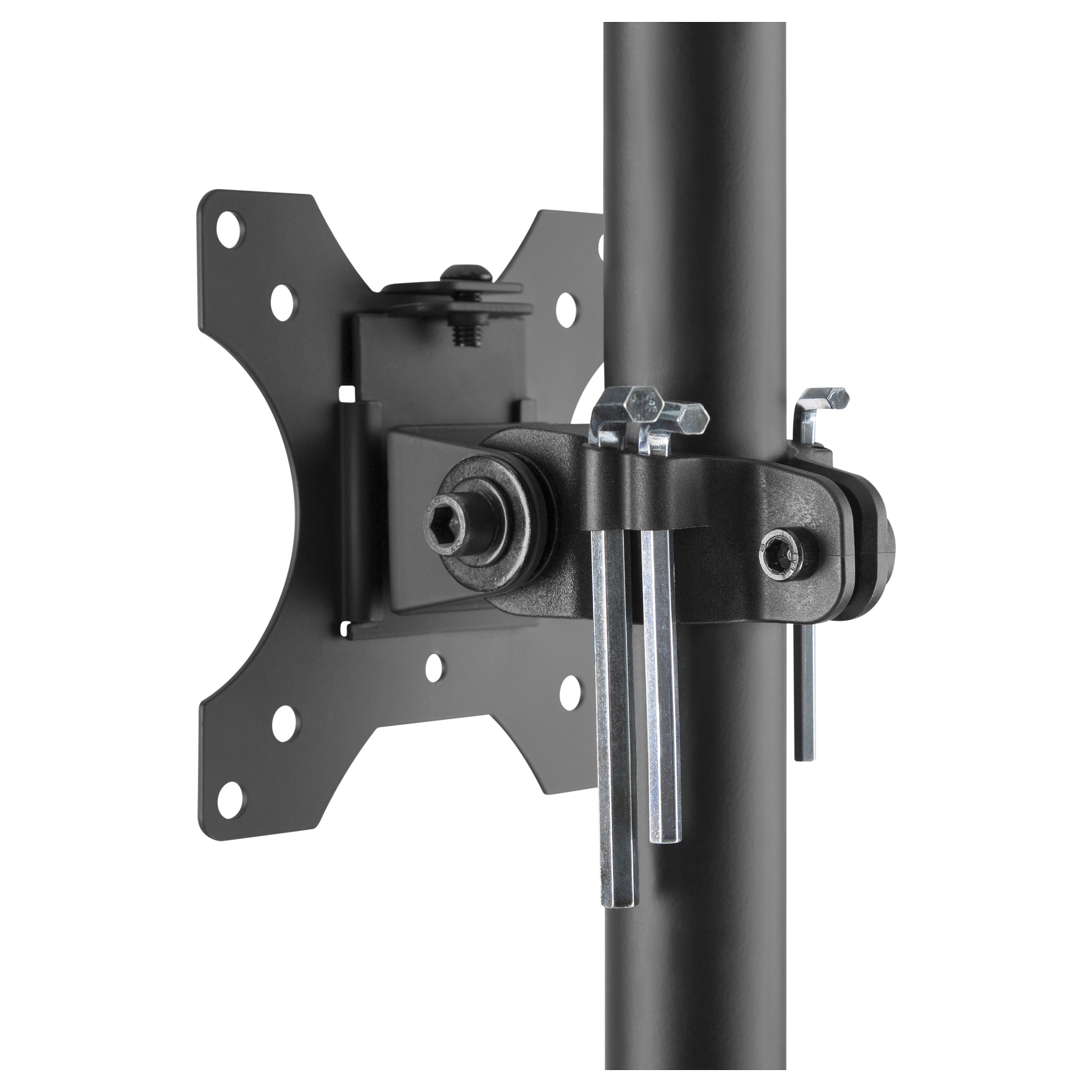 Mbajtëse për Monitor Equip 650171 , 17–32" , deri 8kg , me rrota , lartësi e rregullueshme , VESA 75x75 & 100x100 - Zezë 7