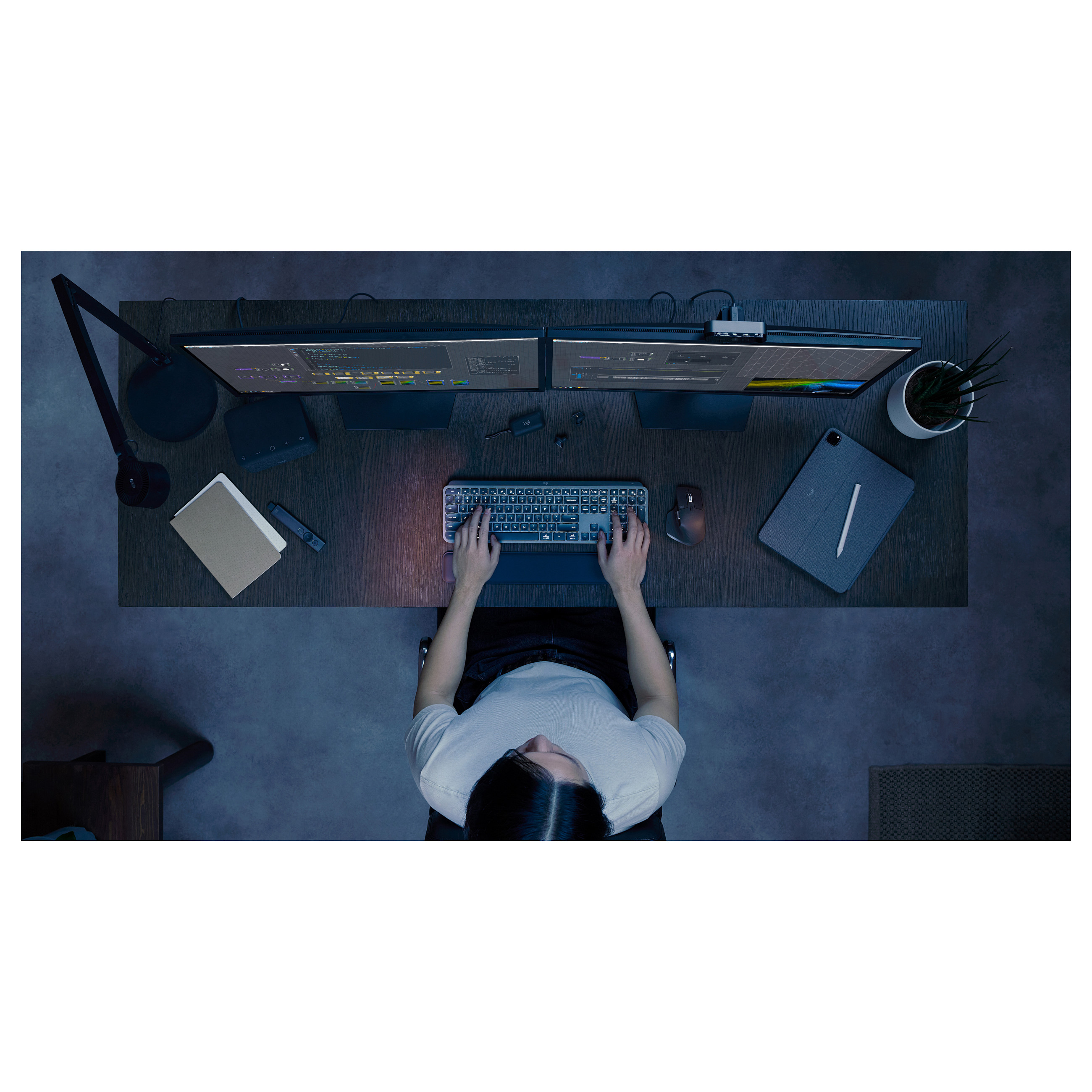 Combo (Tastierë & Maus) Logitech MX Keys S / CH Layout - Grafit thumbnail 6
