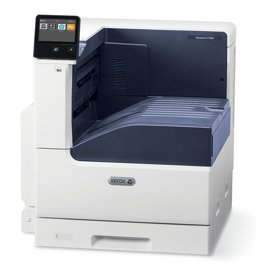 Printer Laser Xerox VersaLink C7000V/DN, A3, Color, Duplex, 35ppm, 1200x2400DPI, Ethernet, USB - Bardhë 3