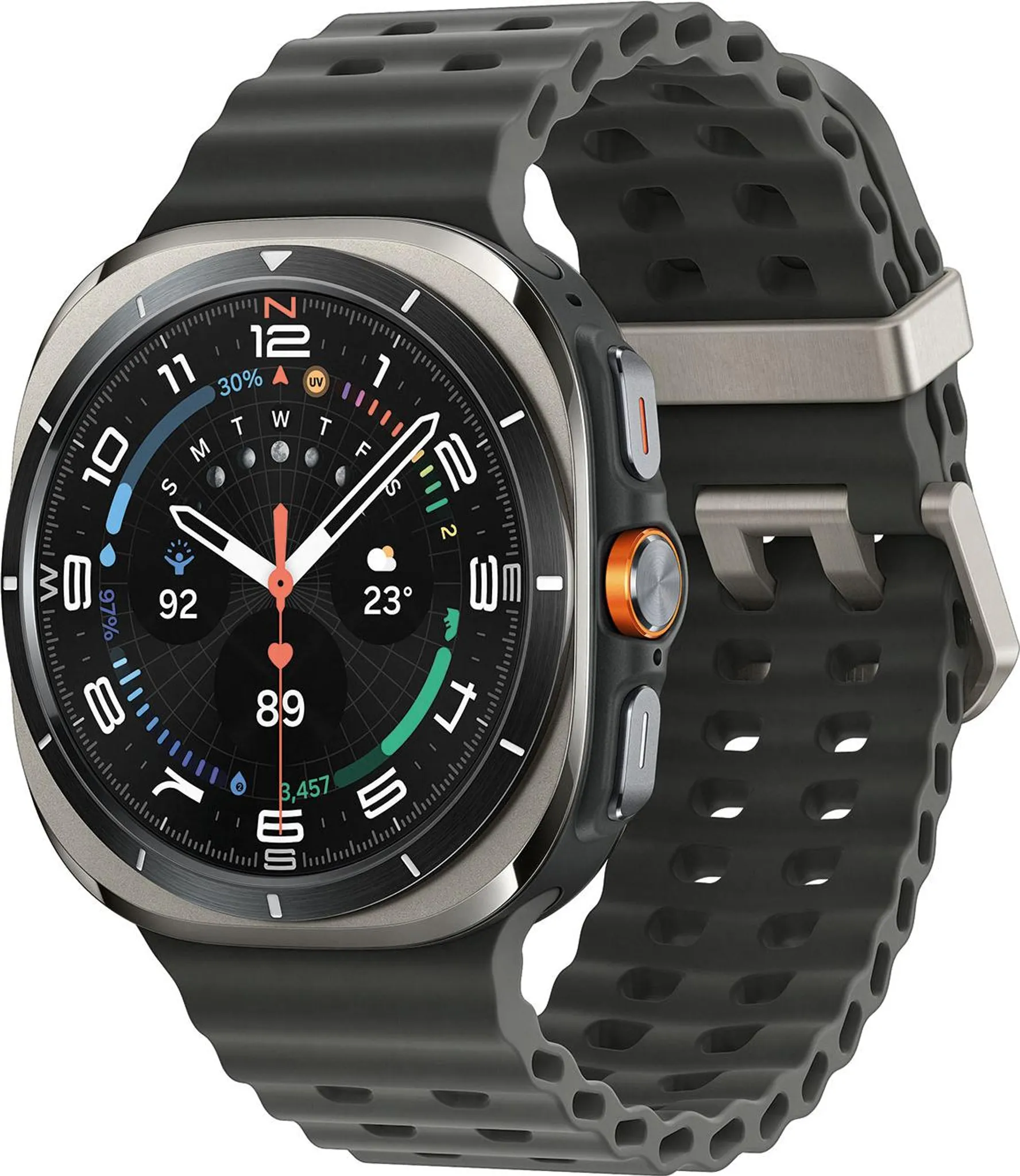 Orë e Mençur Samsung Galaxy Watch Ultra, 47mm, LTE, GPS, 32GB, Titanium - Argjend