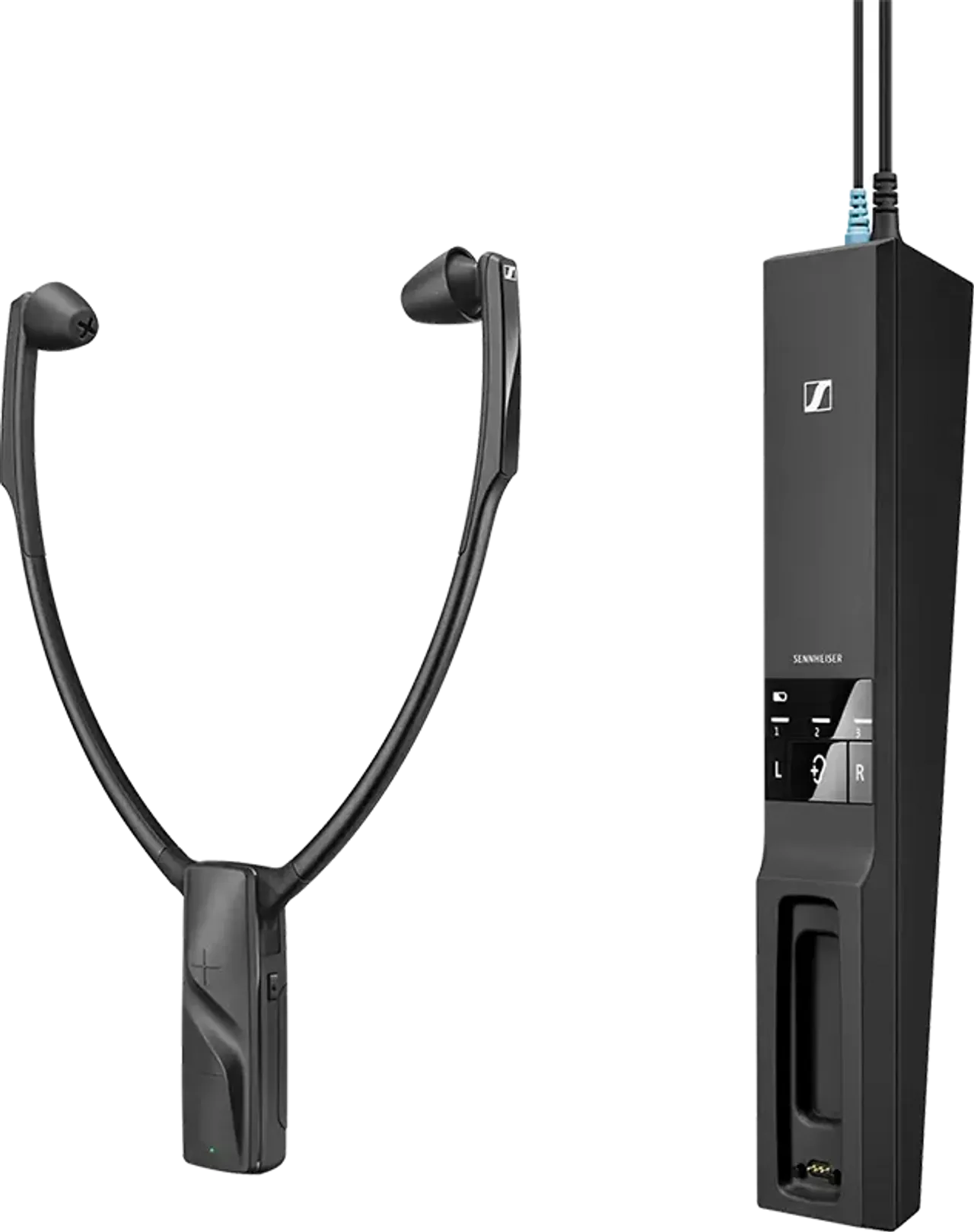 Kufje pa kabllo EPOS RS 5200 / UHF / 70m / 12 orë / 15–16.000 Hz / 3.5mm & Optical - Zezë 2
