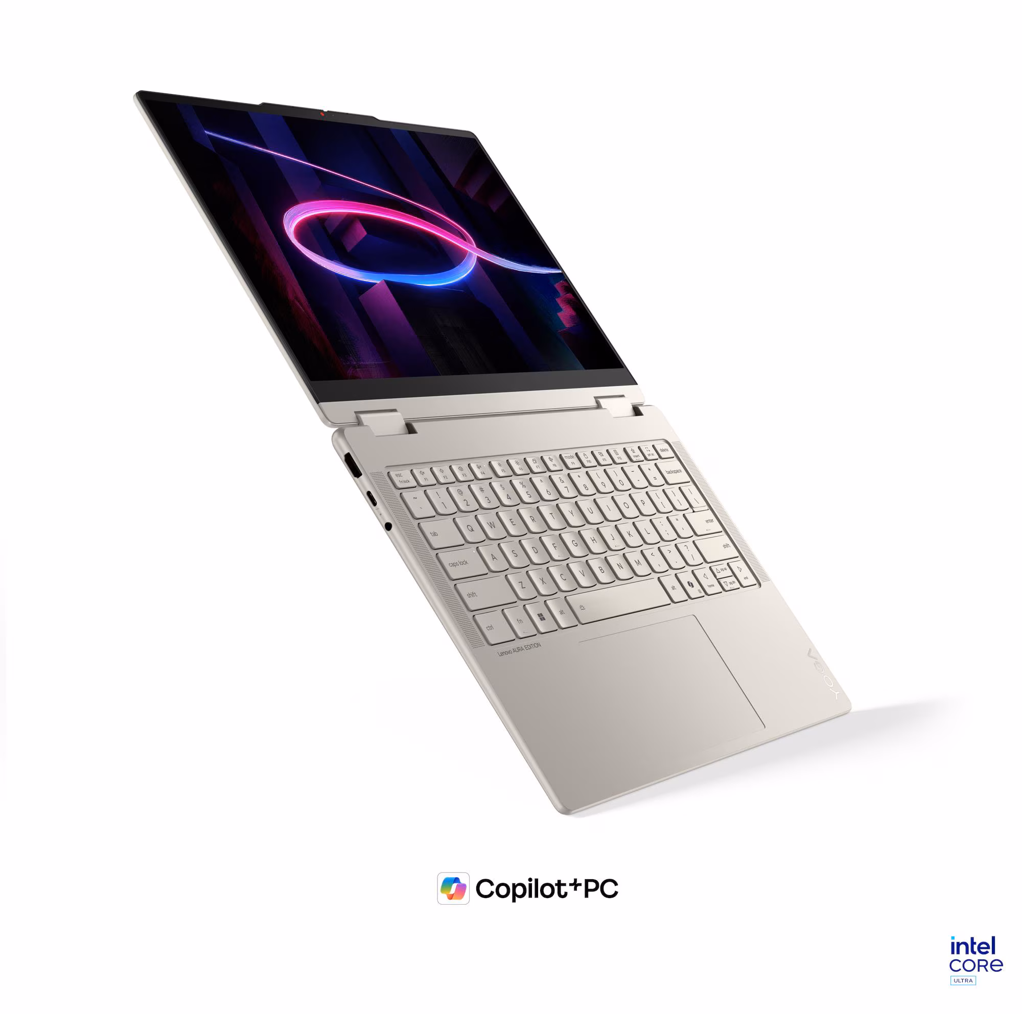 Laptop Lenovo Yoga 7 14IPH11 / 2-in-1 / Core Ultra 7 355 / 32GB LPDDR5X-7467 / 1TB / 14" WUXGA OLED 60Hz Touch / Intel Graphics - Seashell 6
