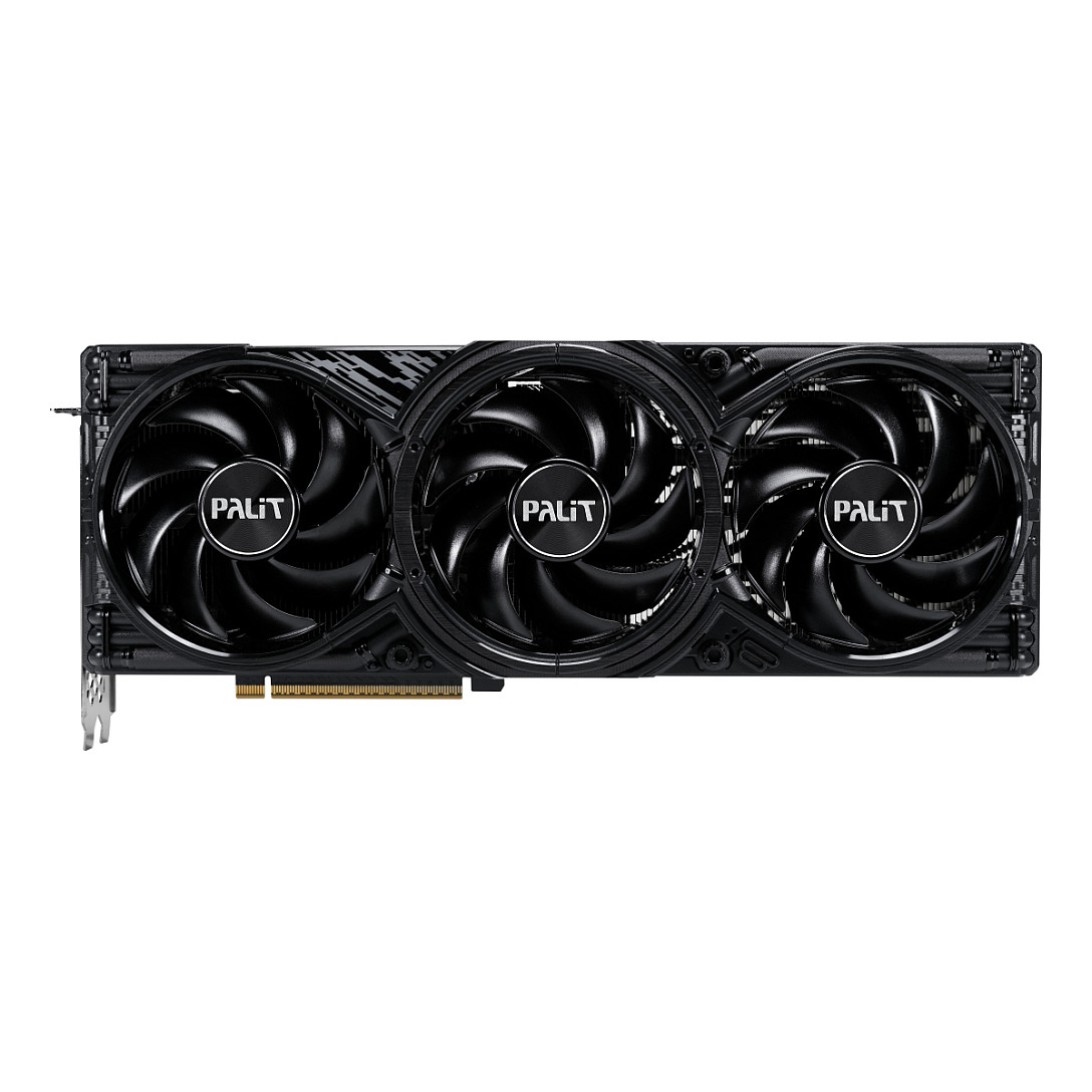Kartë Grafike NVIDIA Palit GeForce RTX 5080 GamingPro OC / 16GB GDDR7 / PCIe 5.0 / 3 Fan – Zezë
