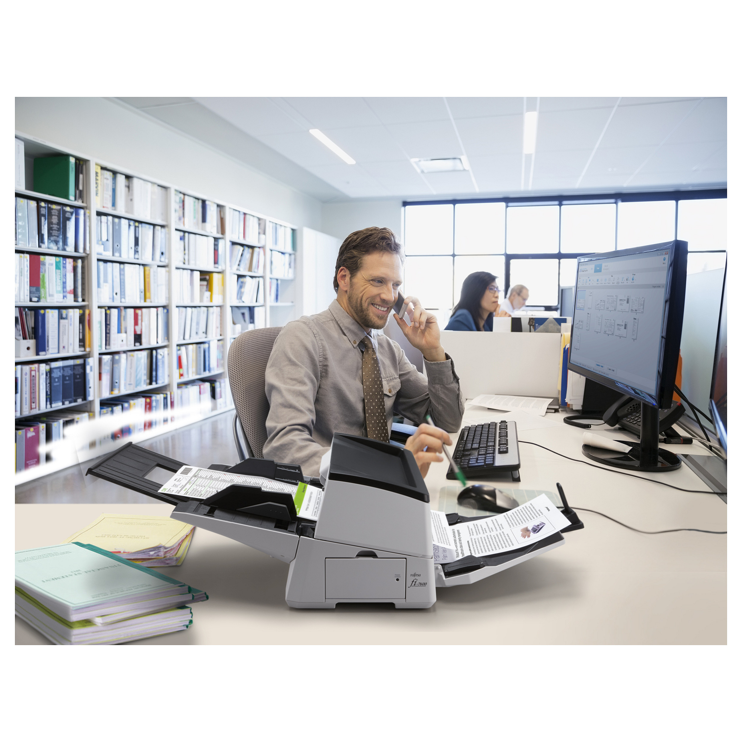 Skaner RICOH fi-7600 / Document Scanner - Bardhë thumbnail 5