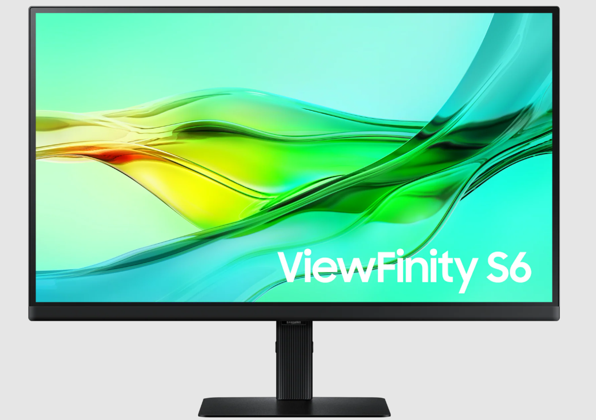 Samsung ViewFinity S6 S24D600UAU - S60UD Series - LED monitor - QHD - 24" - HDR