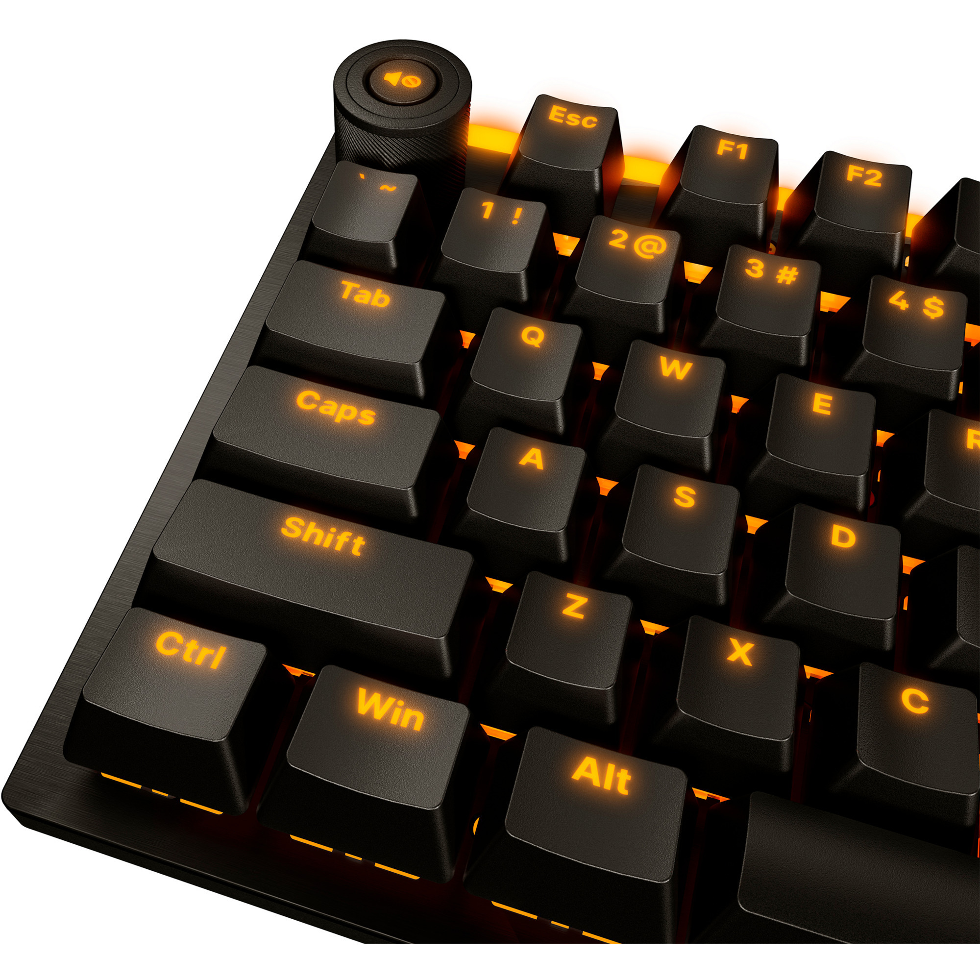 Tastierë Gaming Light Mount TKL / Wired / TKL / Mekanike / Silent V2 Orange / Hot-Swap / ARGB / USB-C - Zezë 5