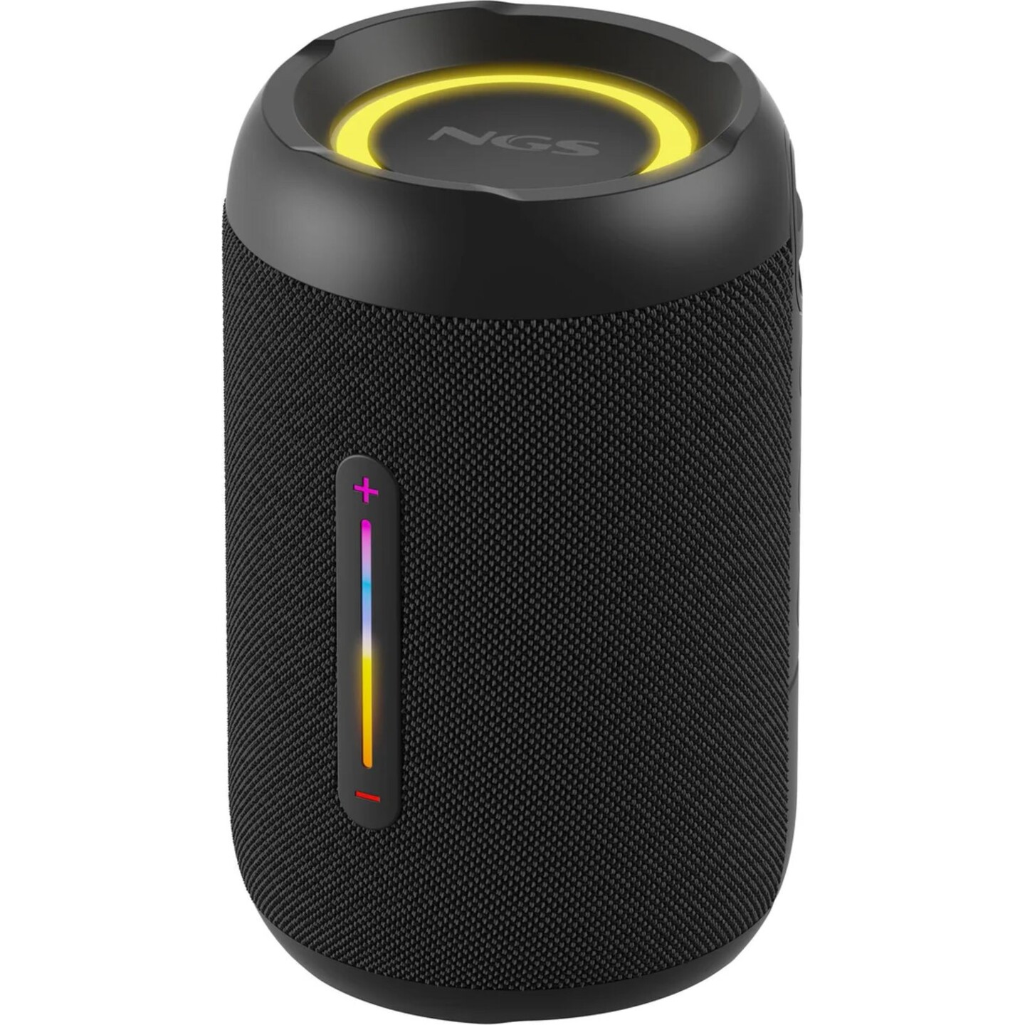 Altoparlant Bluetooth NGS Roller Furia 2 Tiny, 20 W, Bluetooth 5.4, IPX7, RGB LED, USB, AUX, FM Radio - Zezë
