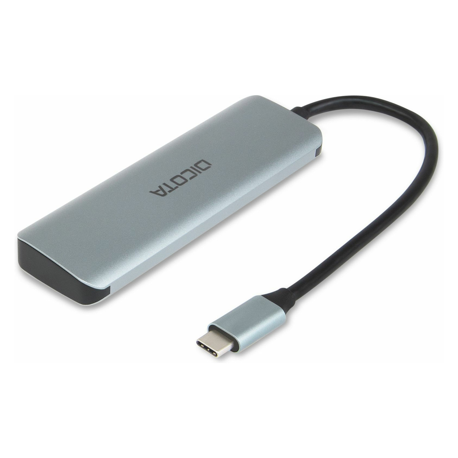 Hub USB-C DICOTA D32061, 2× USB-A, 2× USB-C, 10Gbps - Argjend 2