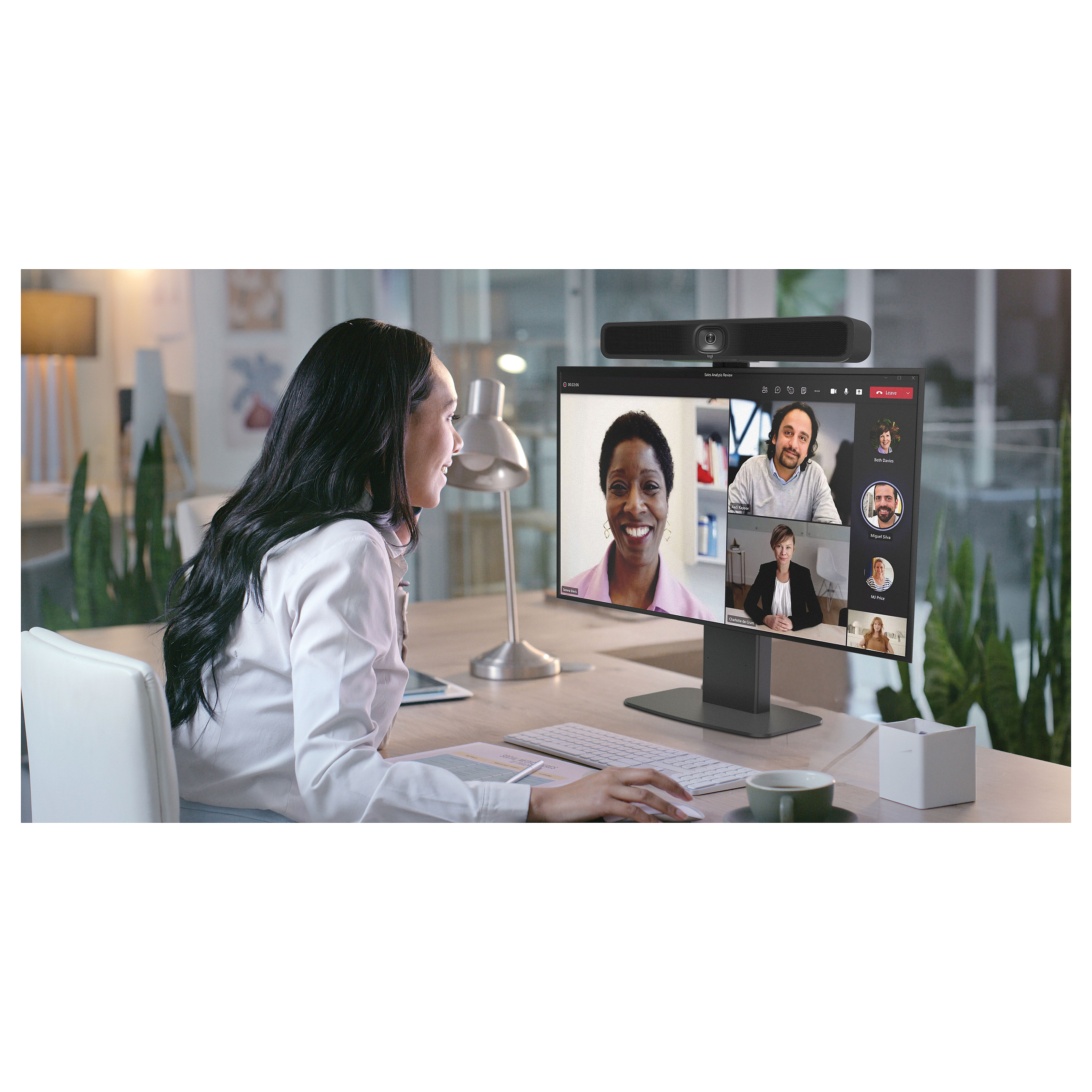 Mbajtëse për Monitor Vision VFM-DSXP, 37–65", 25kg, VESA 600x400mm - Zezë 7