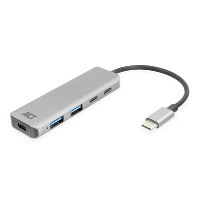 Hub USB-A ACT AC6320, 4x USB-A 3.2 Gen 1, 5 Gbps, Kabllo 50 cm – Zezë 8
