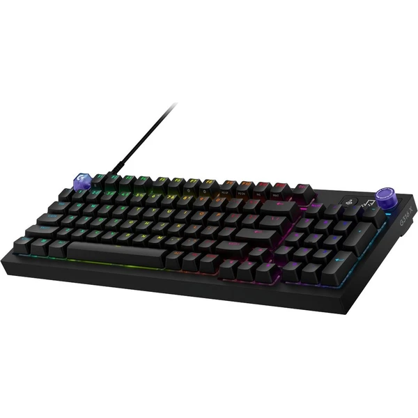 Tastierë Gaming Logitech G316 X 98 / Wired / USB / Mekanike / Logitech Tactile / 98-Taste / QWERTY / RGB / 1.8m - Zezë 3